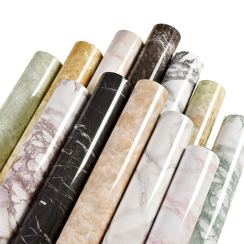 Vinilo autoadhesivo efecto mármol resistente al calor