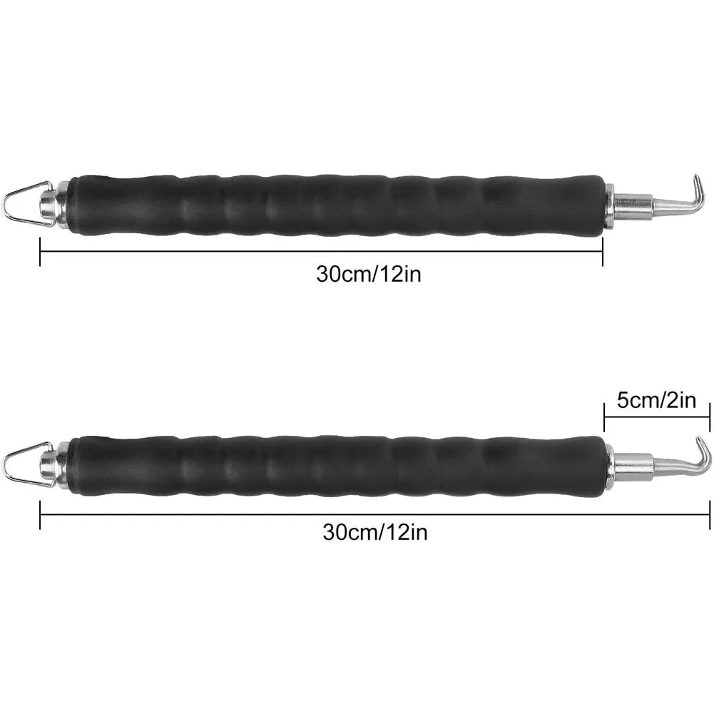Torci-Alambre Semiautomático para Atado de Varillas de Construcción – Gancho de Acero 300mm