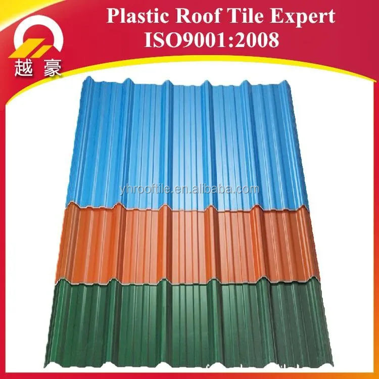 Plancha de PVC corrugada para tejado