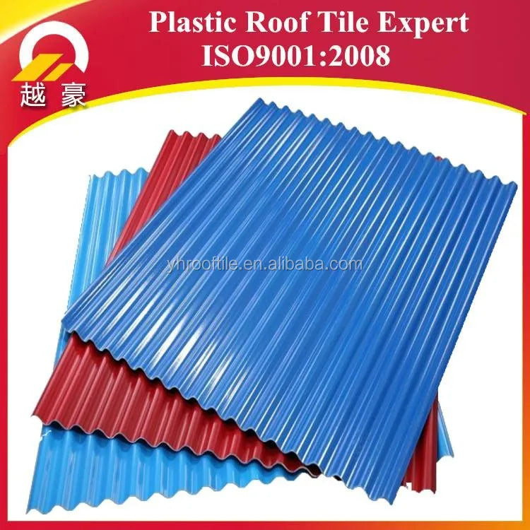 Plancha de PVC corrugada para tejado