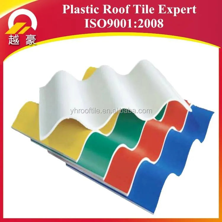 Plancha de PVC corrugada para tejado
