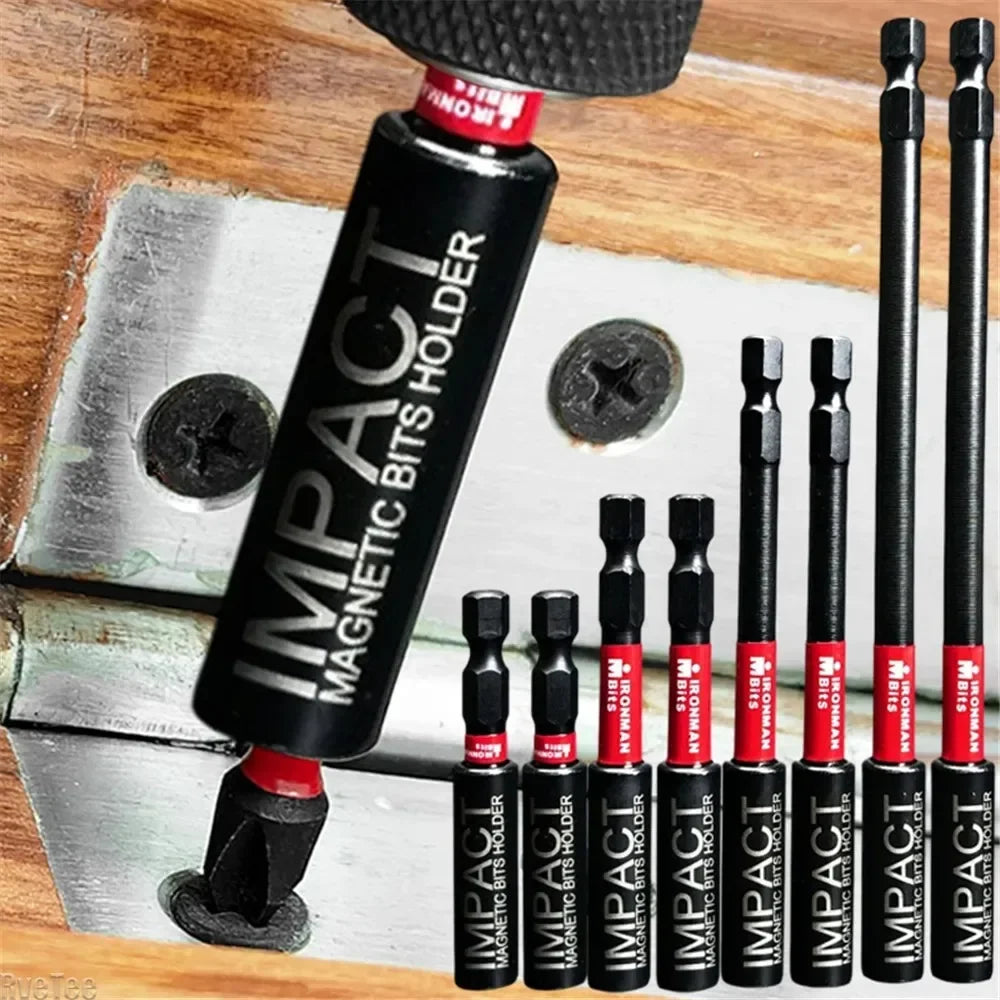 Portabrocas magnético de impacto 1/4 pulgada Hex acero S2 - vista 3