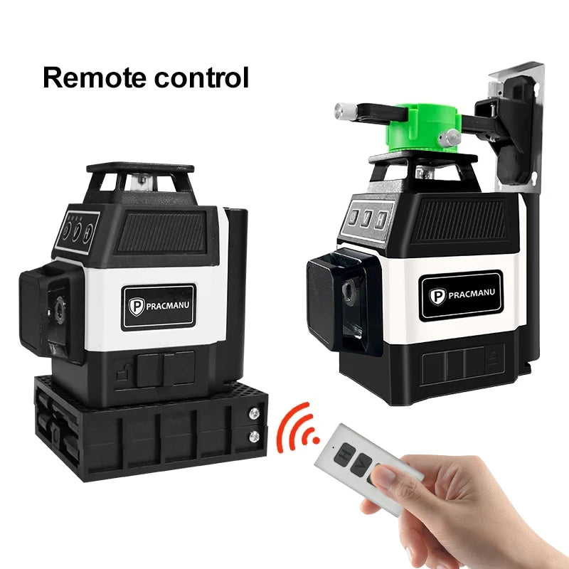 Mini Nivel Láser 12 Líneas 3D Autonivelante 360°