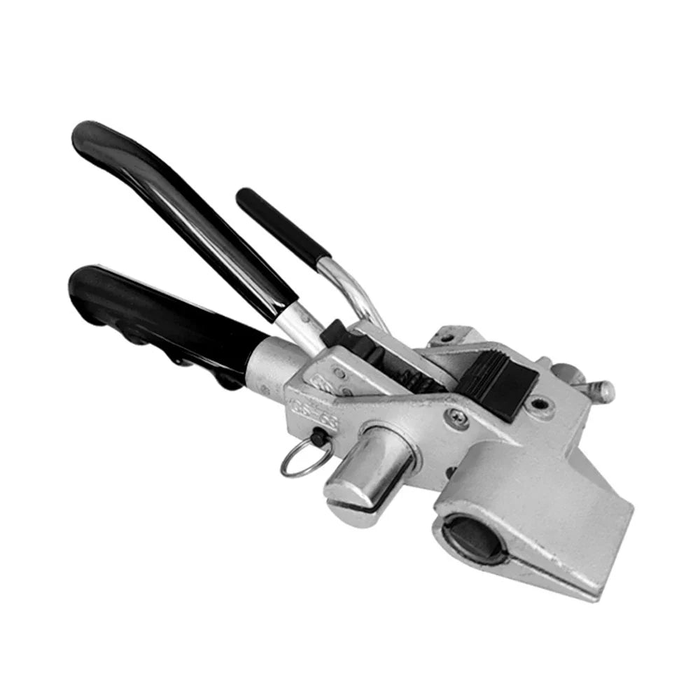Pistola tensora aplicada en instalación eléctrica