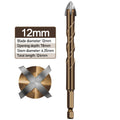 Brocas para Hormigón, Cerámica, Vidrio y Azulejo – Vástago Hexagonal 3mm a 12mm