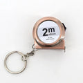 Cinta Métrica Mini Retráctil 2m con Llavero – Acero Inoxidable