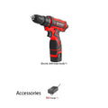 Taladro Atornillador Inalámbrico Compacto 16.8V con Batería de Litio