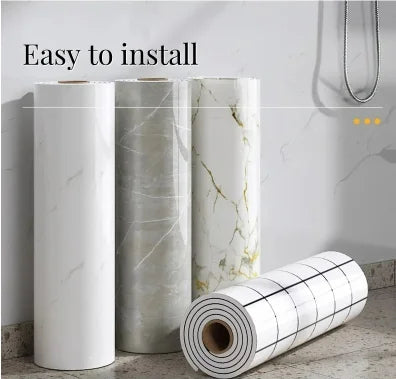 Papel pintado efecto mármol espuma gruesa 3D