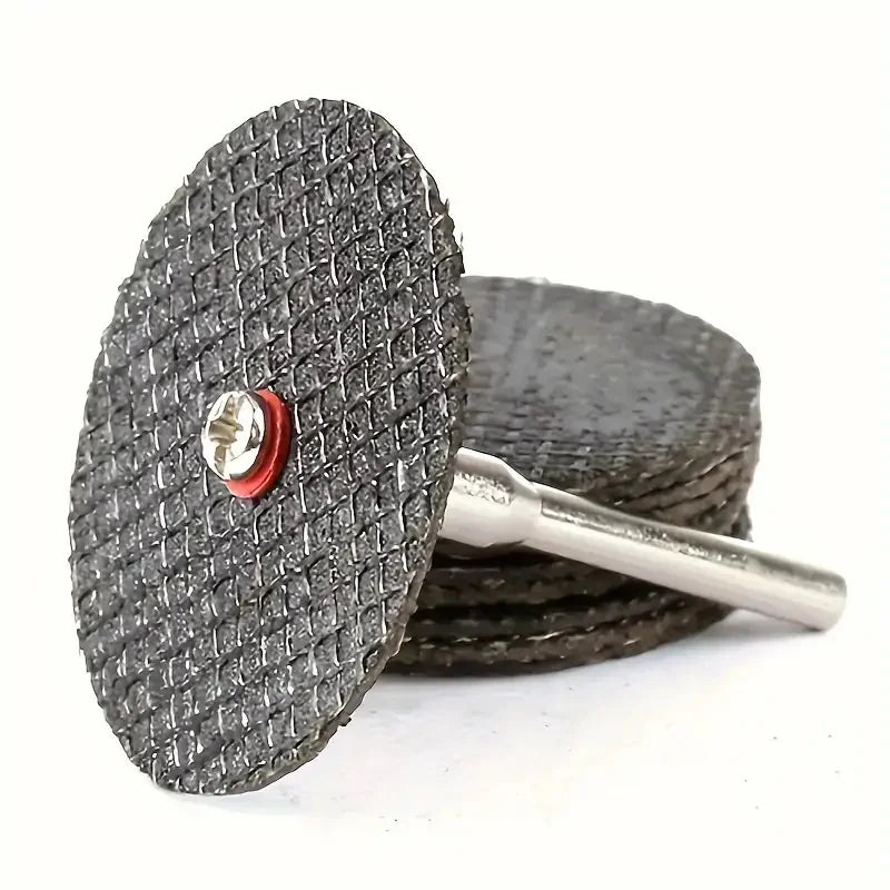 Disco Abrasivo de Corte 32mm con Vástago 3mm – Para Metal, Ladrillo y Cerámica en Herramienta Rotativa
