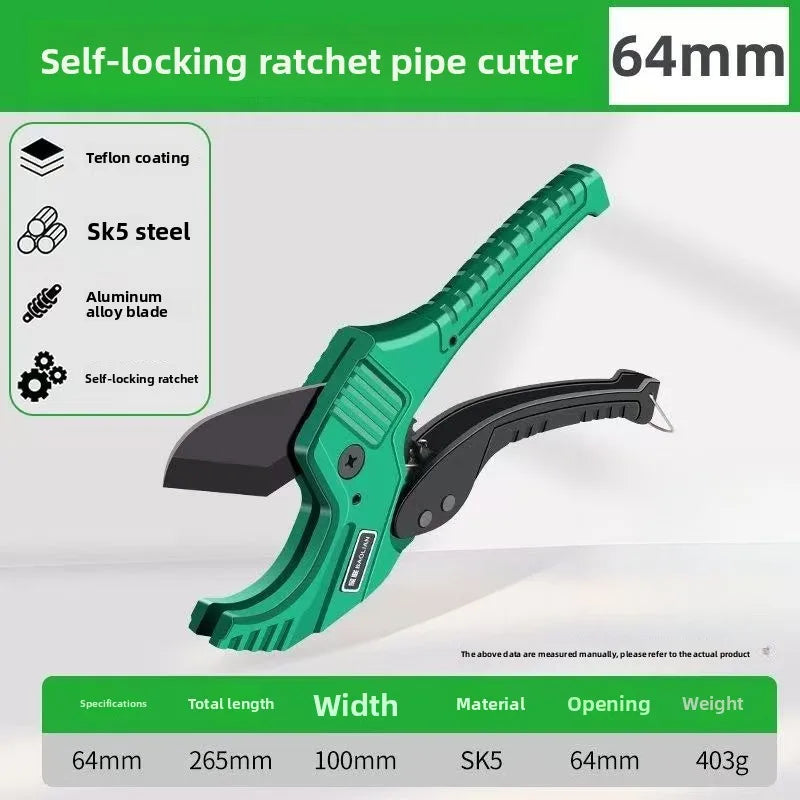 Cortatubos de Trinquete SK5 - Para PVC, PU, PP y PE