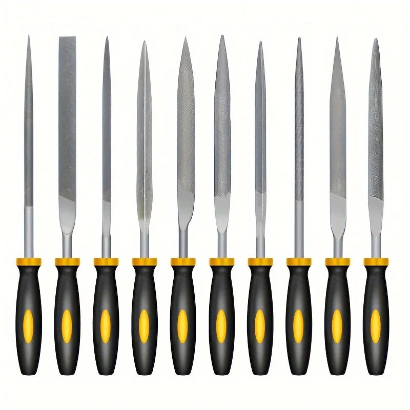 Set de Limas de Aguja Premium - Acero de Alto Carbono