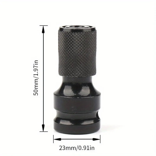Adaptador llave de impacto 1/2 pulgada a portabrocas hexagonal - vista 2