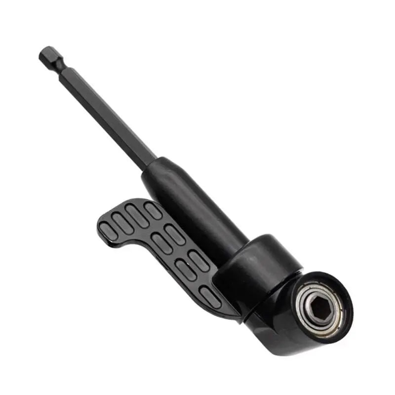 Adaptador Angular 105° con Vástago Hex 1/4" Magnético – 140mm para Taladro y Atornillador