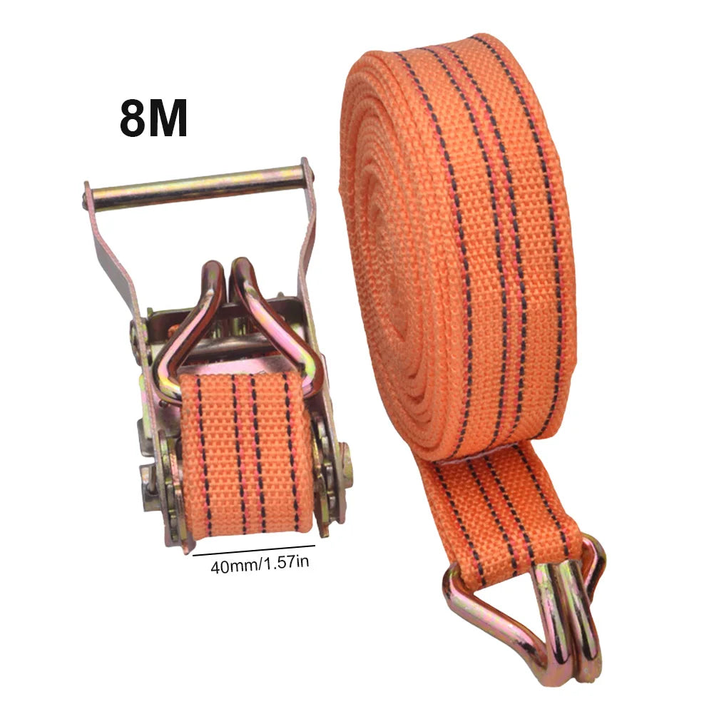 Cinchas de Amarre con Trinquete de Alta Resistencia 40mm – 3, 6, 8 y 10 metros