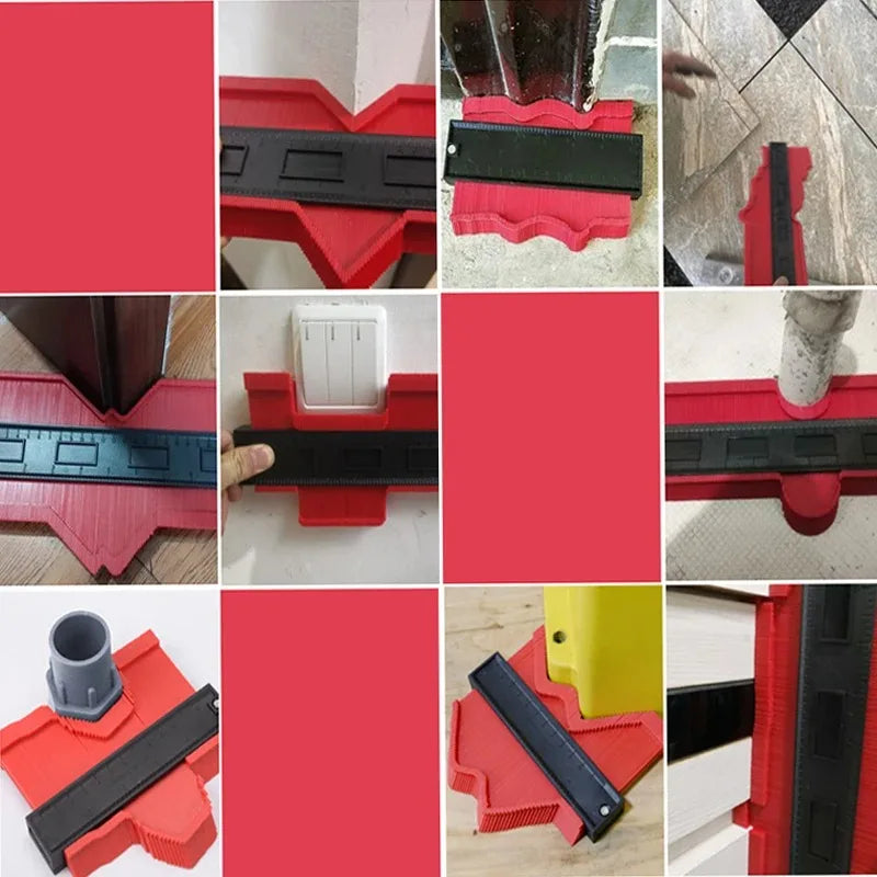 Galga de Contorno Profesional con Cierre de Bloqueo - Varios Colores (5" / 10")