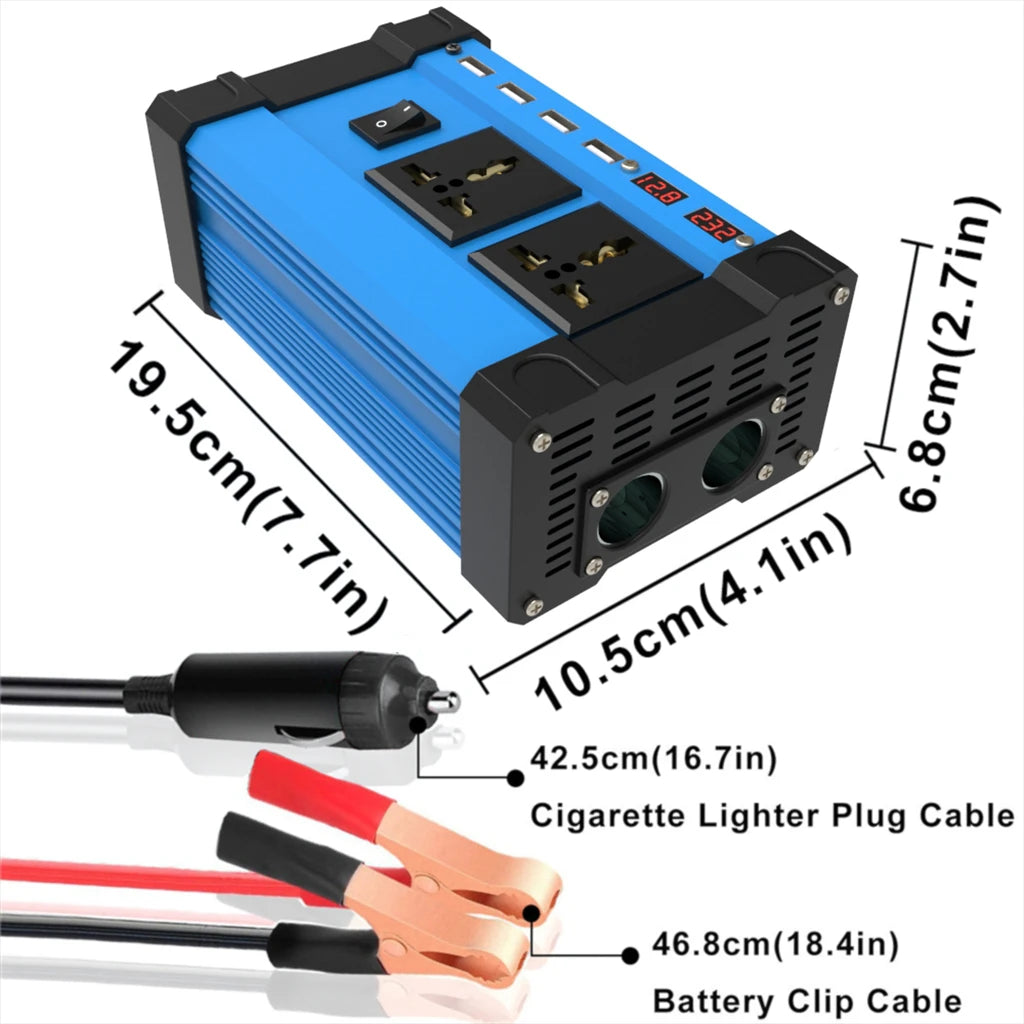 Kit Solar 6000W con Panel 600W, Inversor y Controlador de Carga 12V