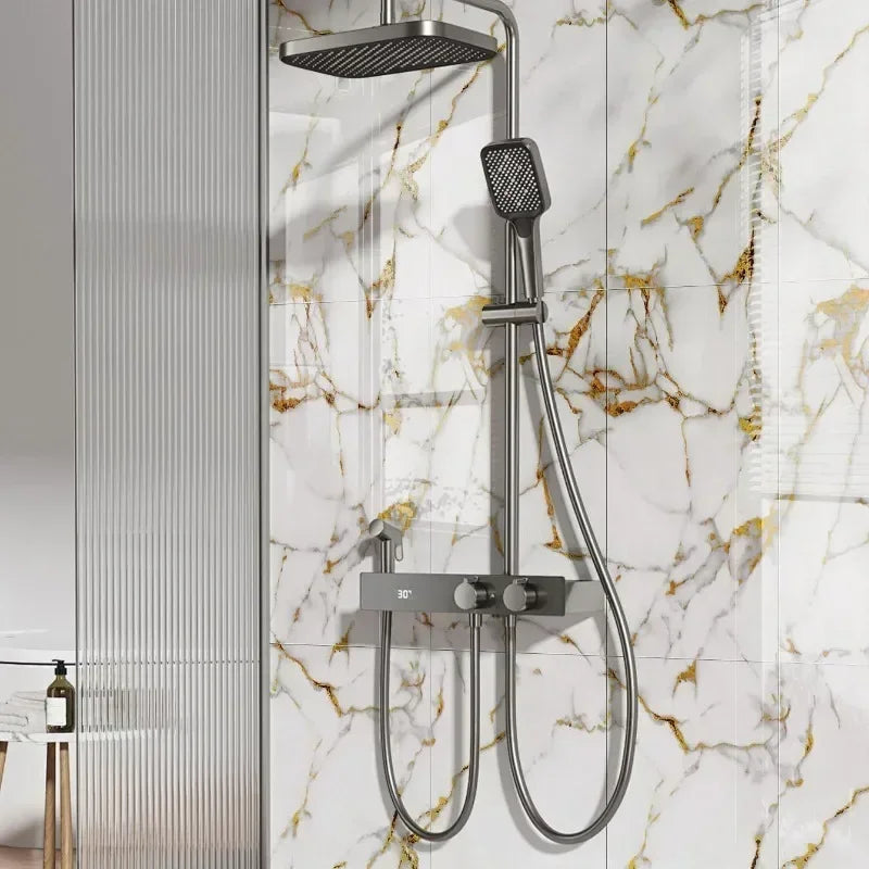 Azulejos Autoadhesivos 3D Efecto Mármol | Pack 10 uds 30x30cm | Impermeable Antibacteriano | Cocina Baño Suelo Pared