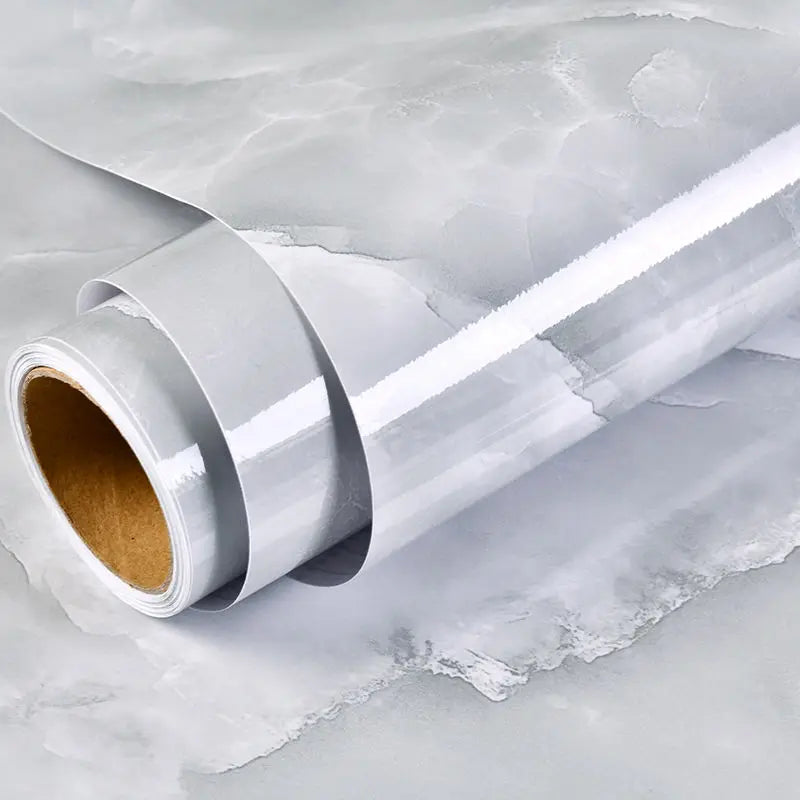 Vinilo Autoadhesivo Efecto Mármol | PVC Impermeable Resistente al Calor | Rollo 60cm | Cocina Baño Encimeras