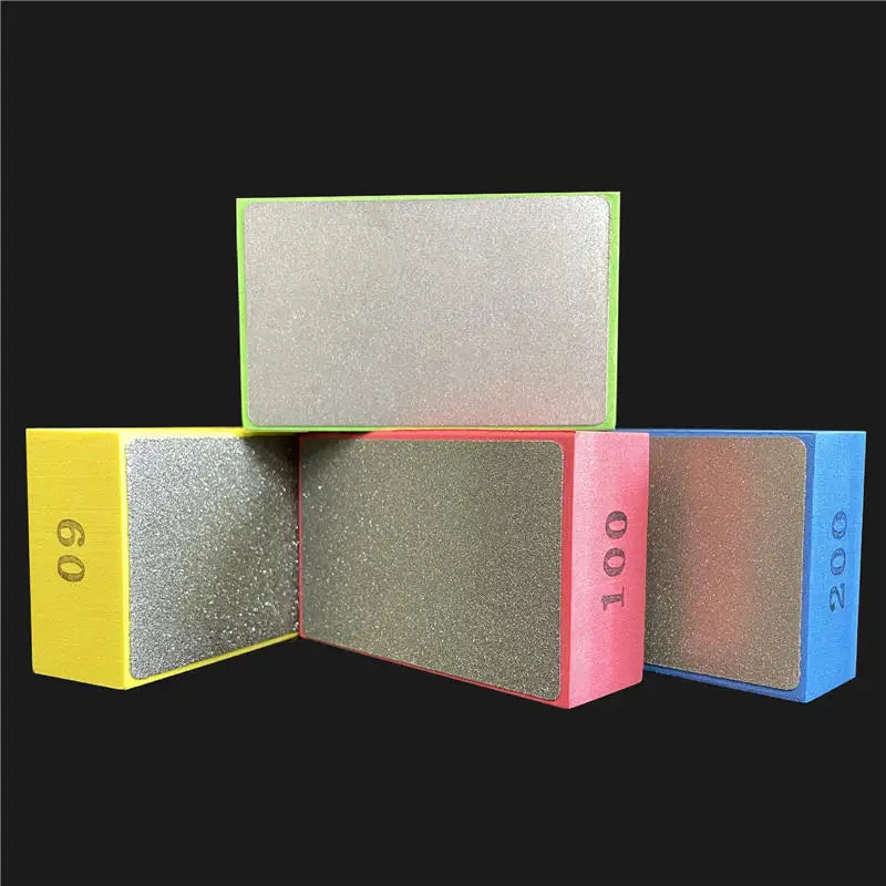 Kit de Discos de Pulido Diamantados 60/100/200/400 Grano