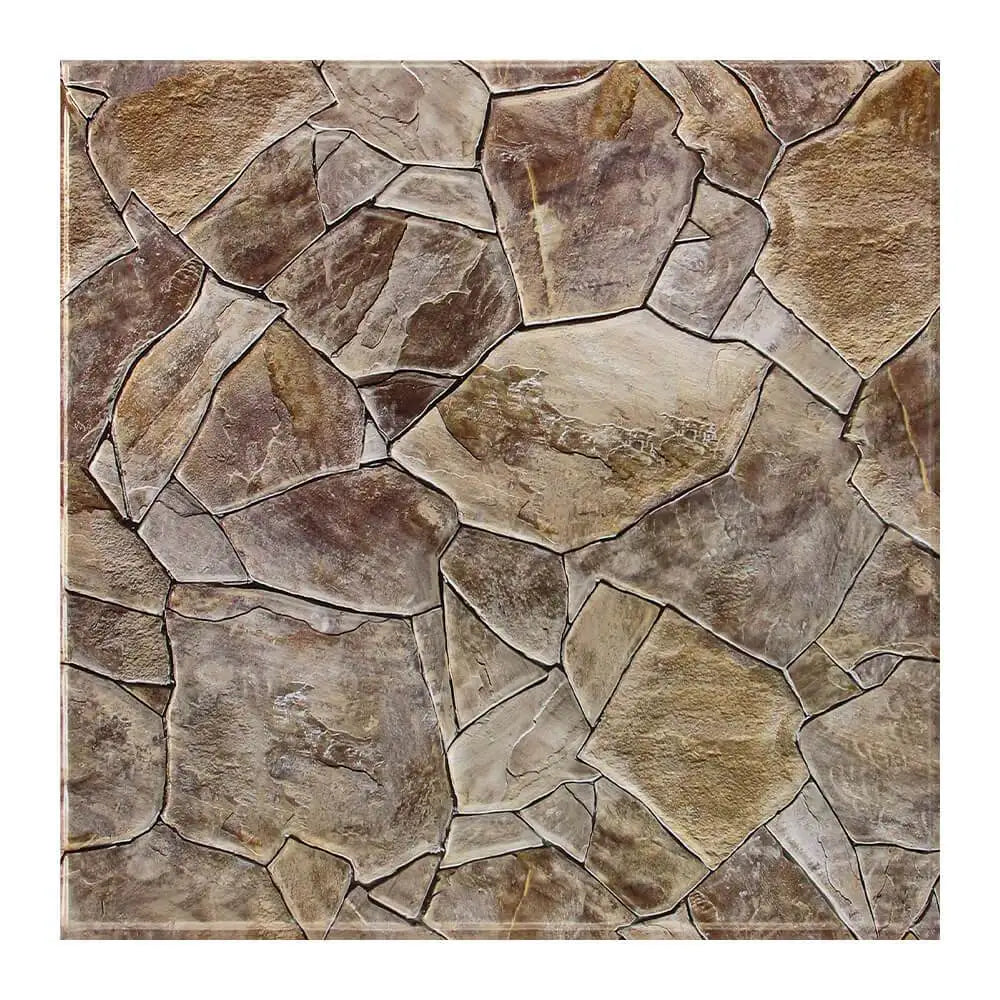 Panel adhesivo 3D efecto piedra para pared