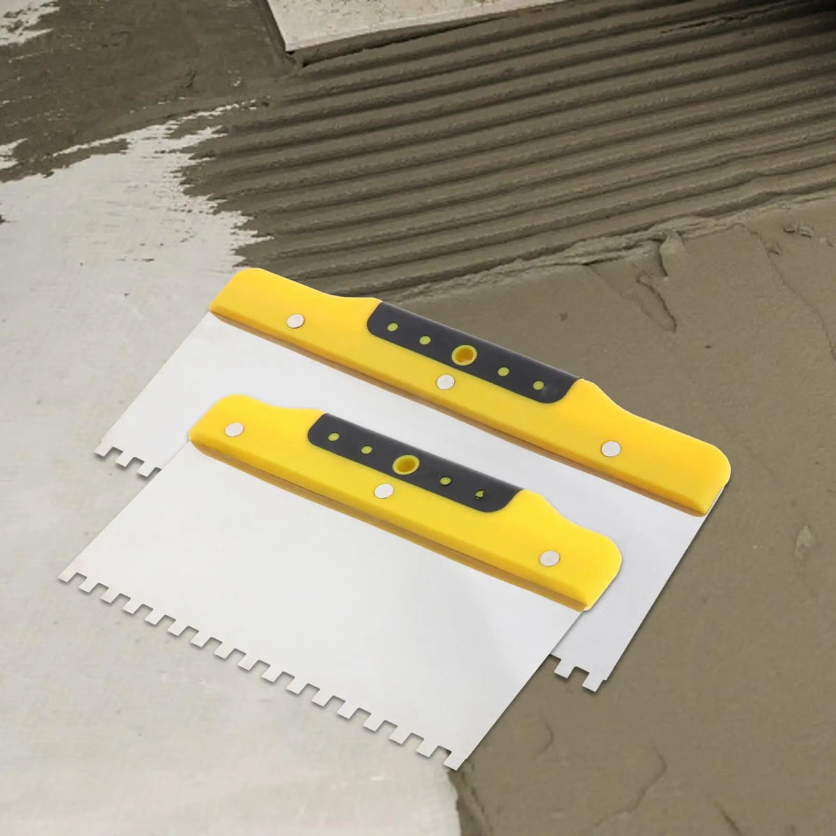 Mango ergonómico de la llana dentada profesional