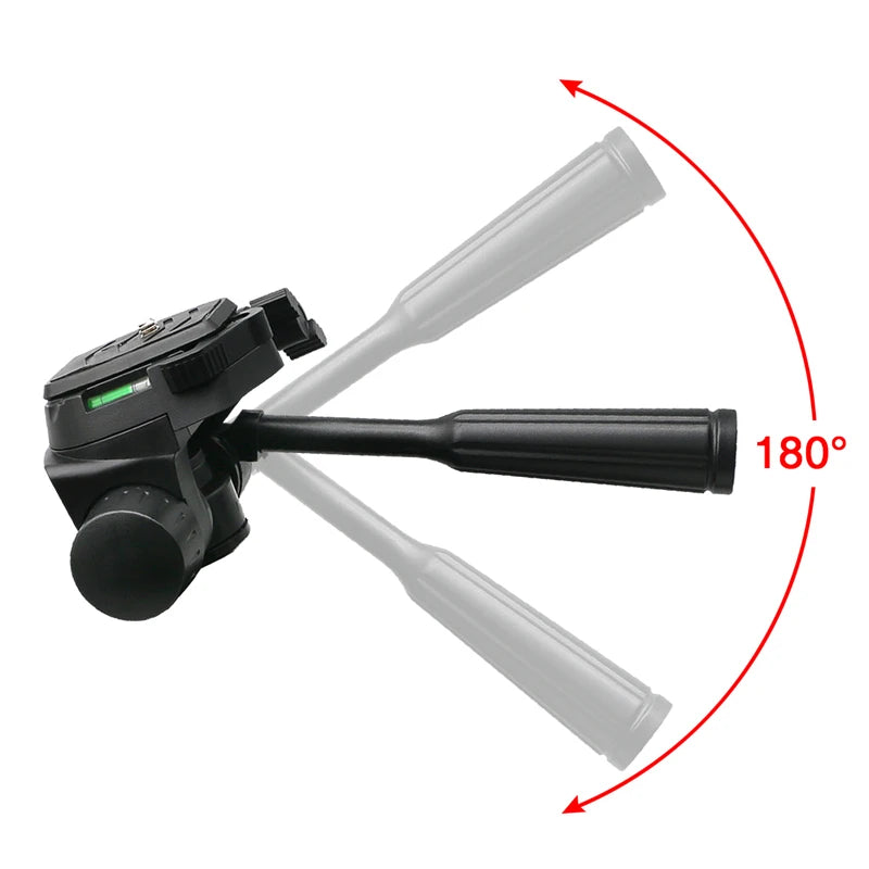 CLUBIONA LB06 Swivel Tripod Head – 1/4" Screw and 5/8" Base for Laser Level and Camera
