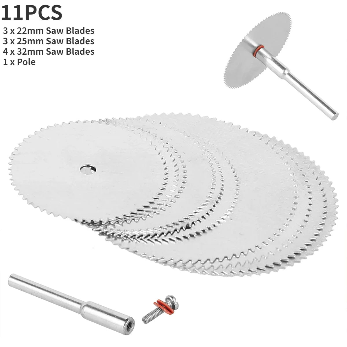Set de Discos de Corte y Lijado para Rotativa Dremel