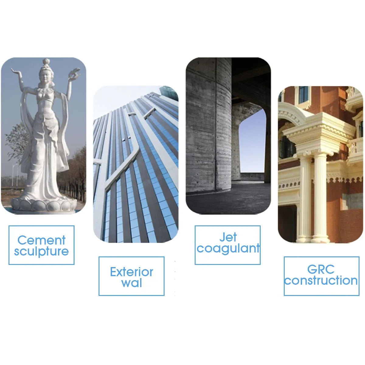 Fibras de Vidrio GFRC para Hormigón y Cemento — 3 a 20 mm, 450 g