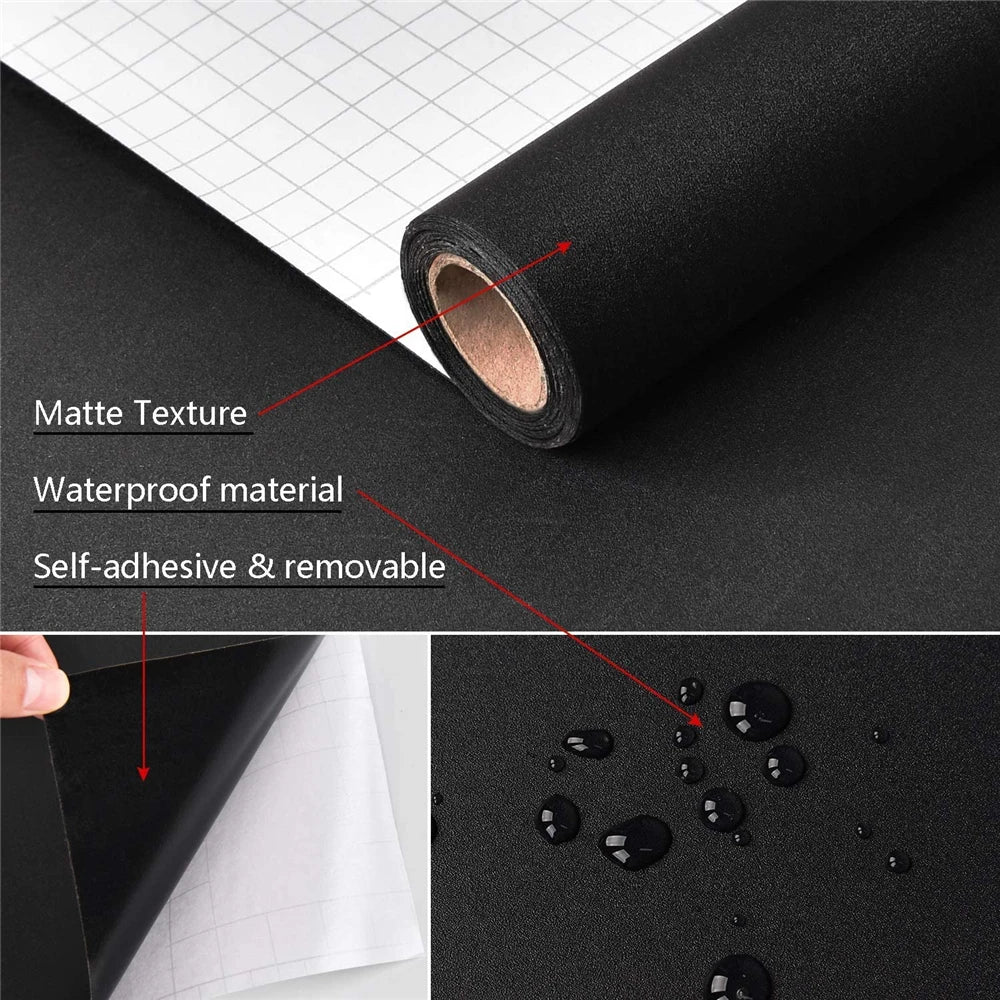 Papel pintado mate autoadhesivo de vinilo