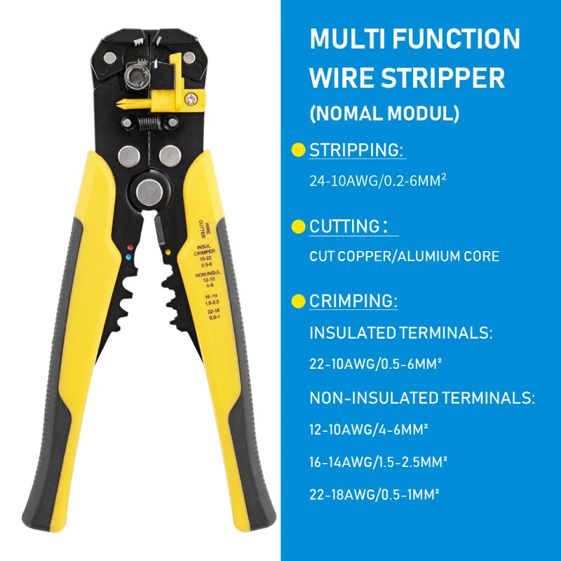 Multifunction Automatic Wire Stripper and Crimper - Terminal