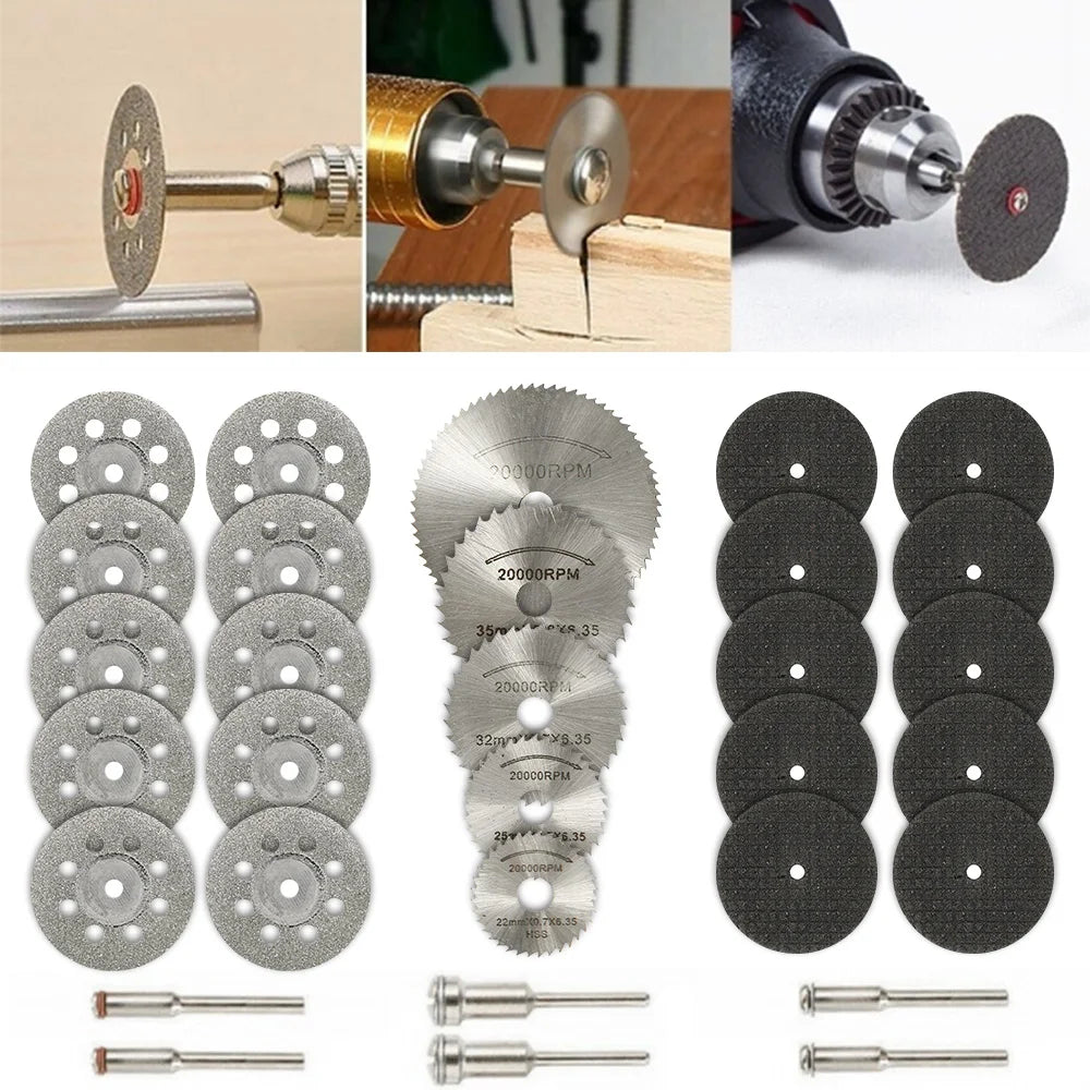 Set de Discos de Corte y Lijado para Rotativa Dremel