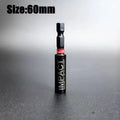 Portabrocas Magnético de Impacto 1/4" Hex – Acero S2 – 60 / 75 / 100 / 150 mm