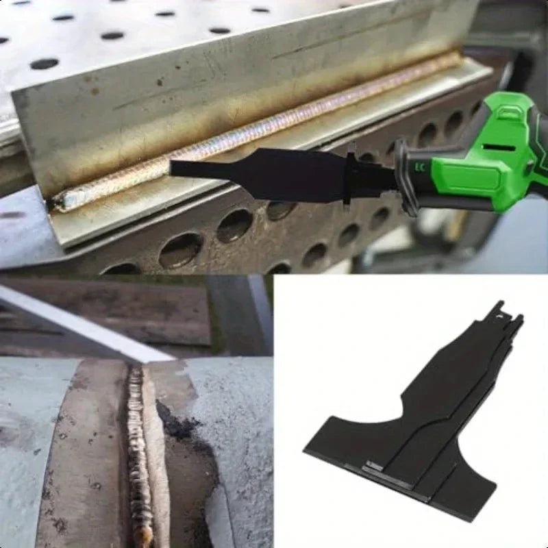 Set 4 Hojas para Sierra Sable – Acero para Raspar Azulejos, Mortero y Masilla en Pared y Suelo