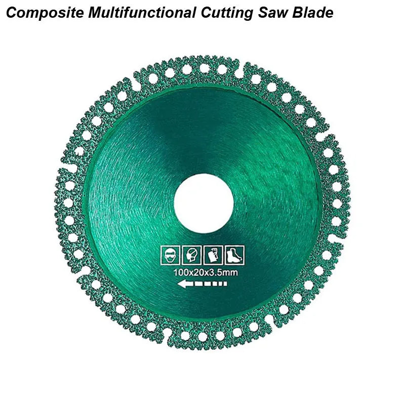 Disco de Corte Multifunción Ultradelgado atooltour 100mm – Diamante para Cerámica, Vidrio, Madera y Mármol