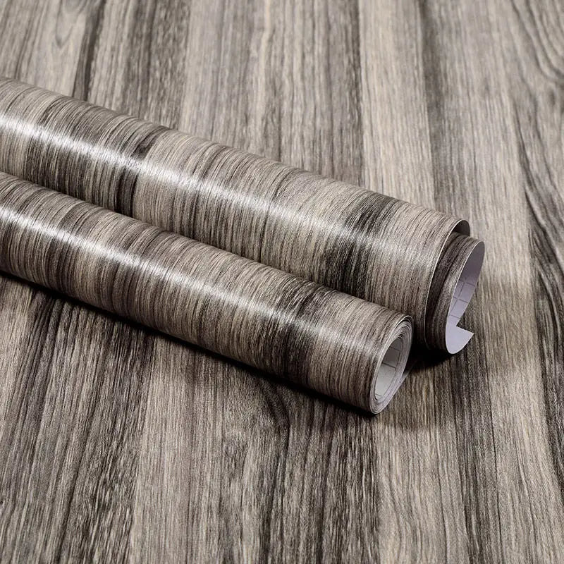 Vinilo Adhesivo Efecto Madera para Muebles | PVC Impermeable Autoadhesivo | Renovación Fácil