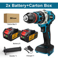 Taladro Percutor Inalámbrico Brushless 18V - 480N.M (13mm)