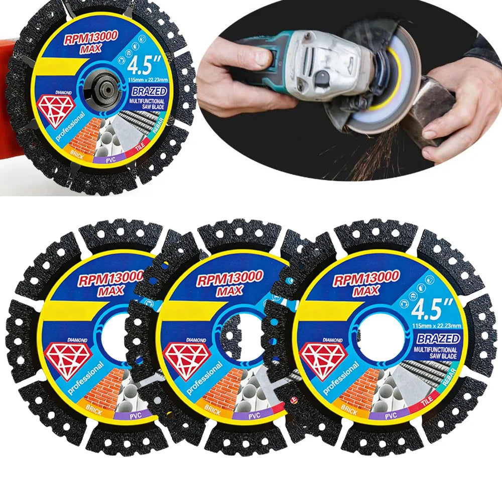 Disco de Corte Compuesto Ultradelgado de Diamante – Para Cerámica, Vidrio y Metal en Amoladora Angular