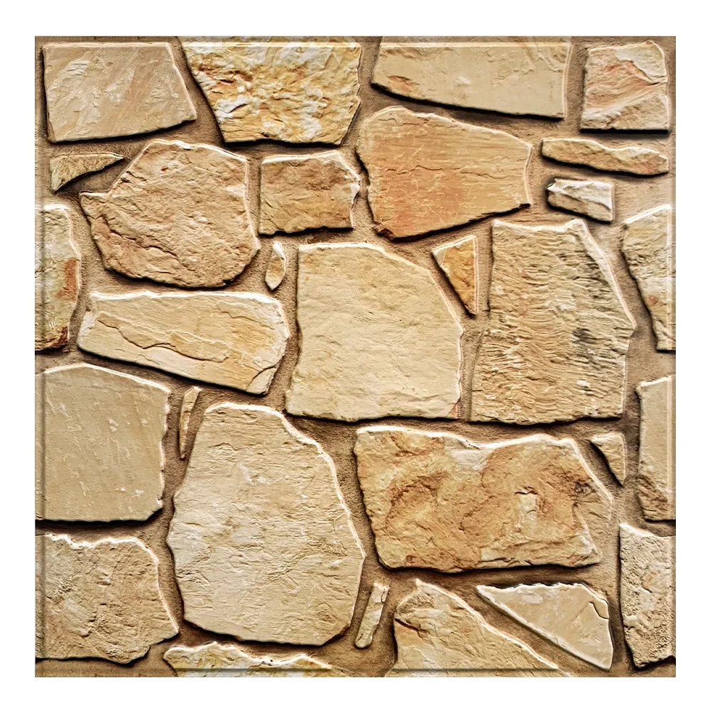 Paneles 3D efecto piedra natural autoadhesivos