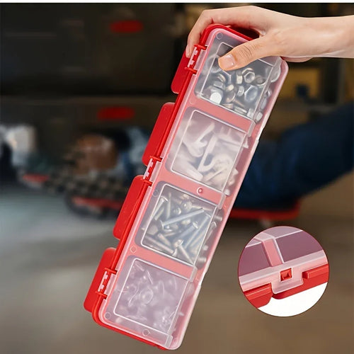 Multi-compartment Organizer Box for Screws