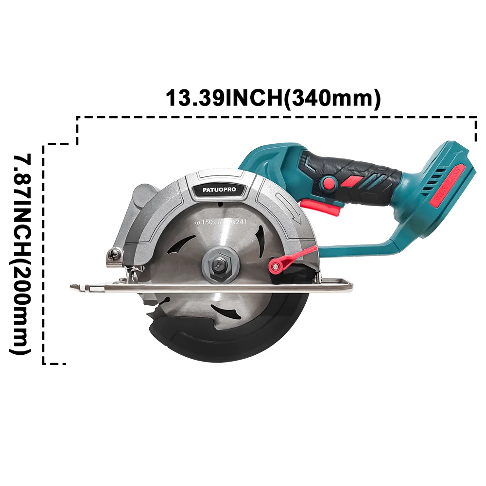 6" Compact Brushless Circular Saw (Bare Tool)