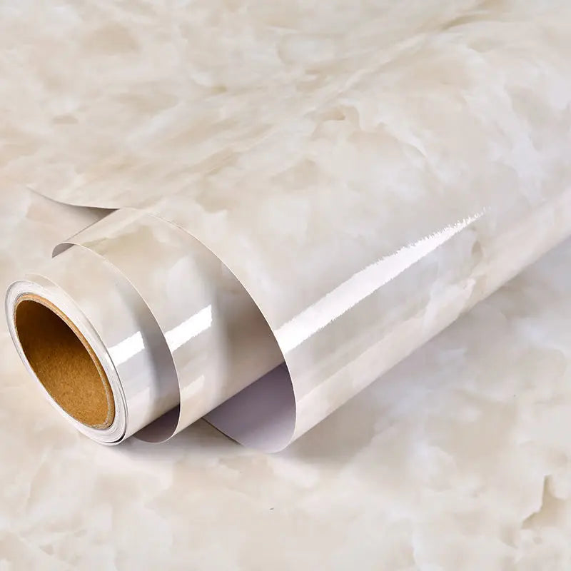 Vinilo Autoadhesivo Efecto Mármol | PVC Impermeable Resistente al Calor | Rollo 60cm | Cocina Baño Encimeras