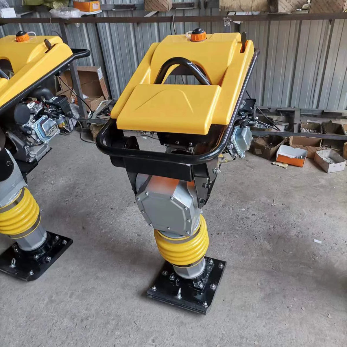 Gasoline Compactor Rammer 5.5HP – Honda GX160 Engine, 82kg, 30KN Force for Construction