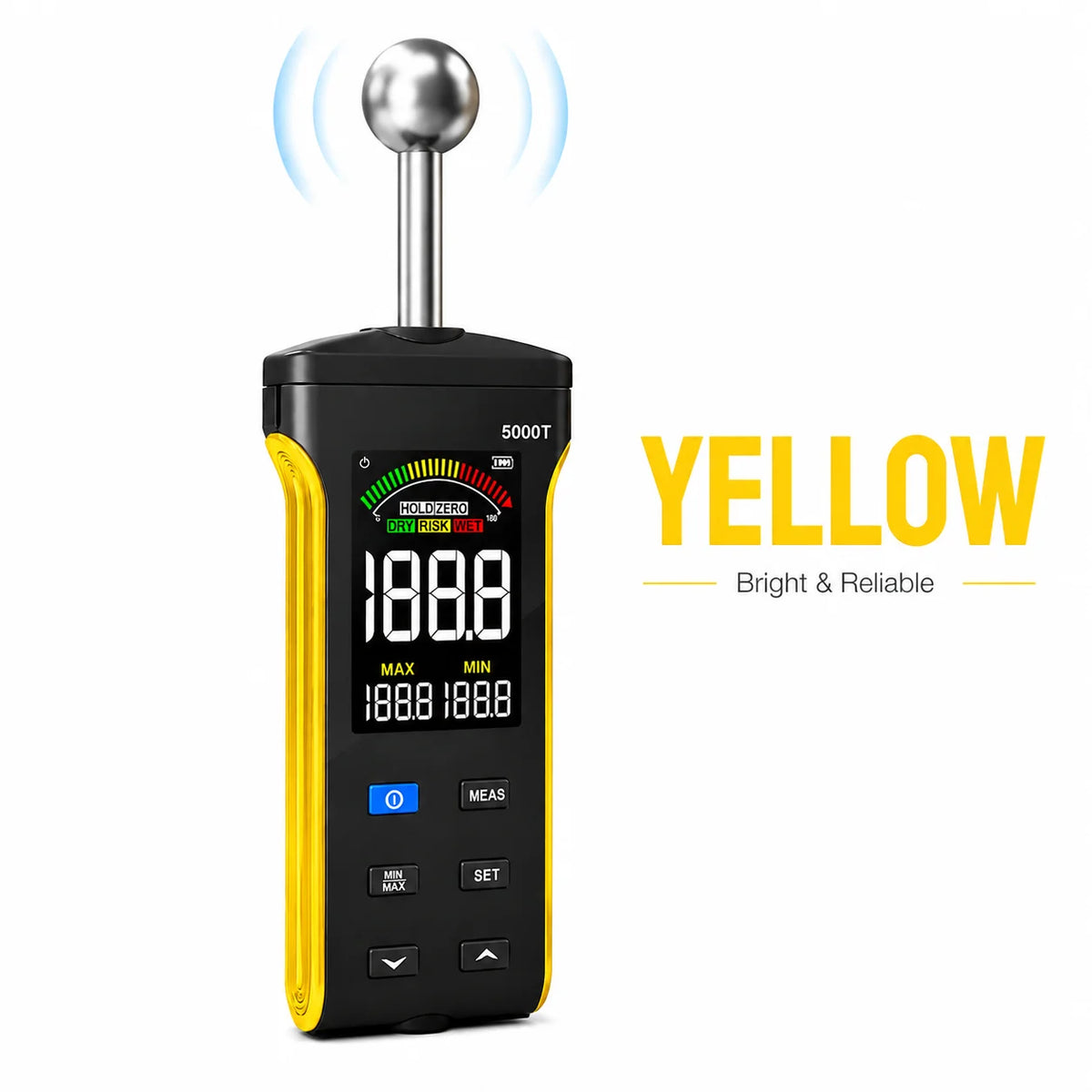 Medidor de Humedad BTMETER Sin Contacto - Madera y Paredes