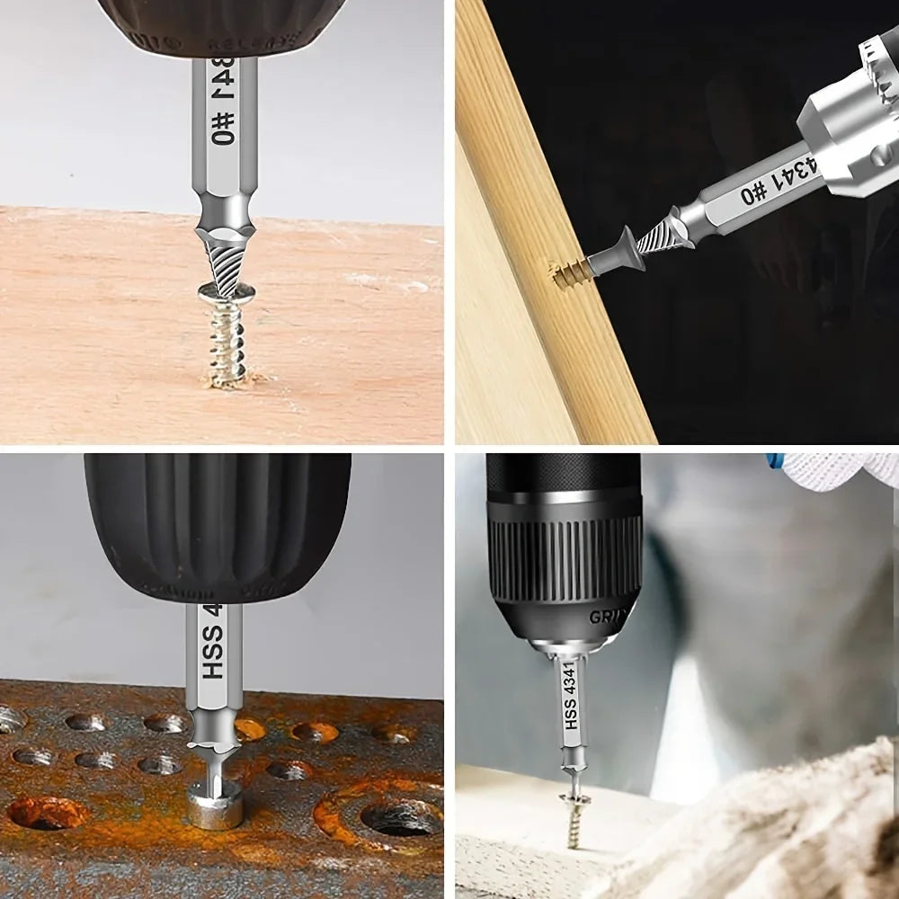 Set Extractor de Tornillos Dañados HSS