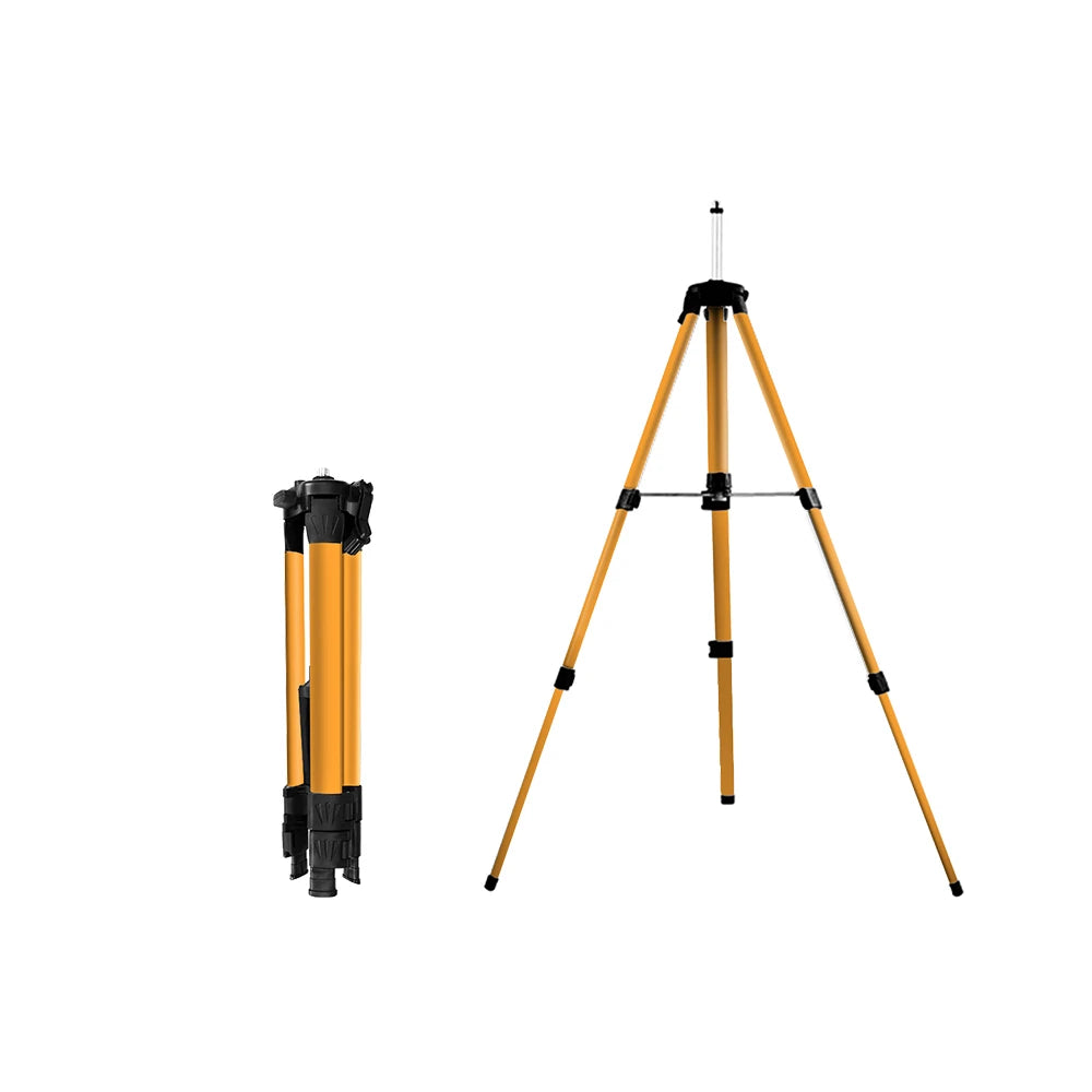 Trípode para Nivel Láser XMSJ – Altura Regulable 1,2m/1,5m con Adaptador 5/8" y Recubrimiento Anticorrosivo