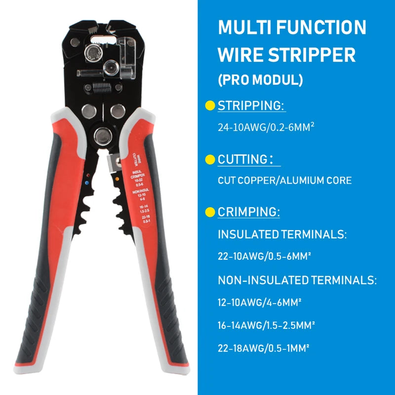 Multifunction Automatic Wire Stripper and Crimper - Terminal