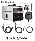 MIG/MMA 2-in-1 Inverter Welder - 20-120A