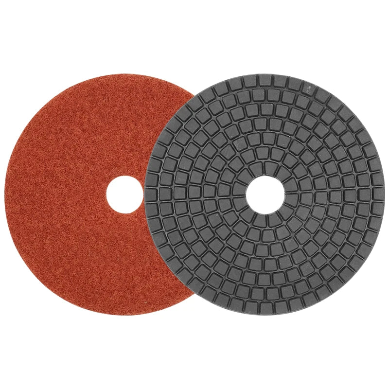 Kit de 11 Discos de Pulido Diamantados 100mm - Granito y Mármol