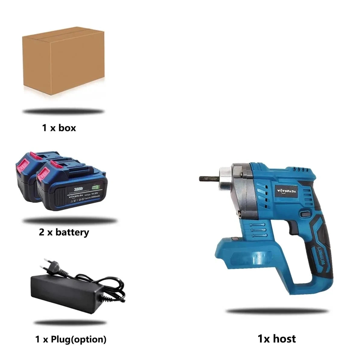 Brushless Concrete Vibrator for Makita 18V Battery