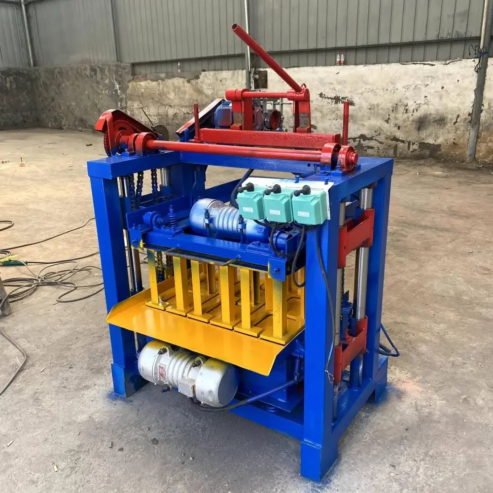 Máquina Fabricadora de Ladrillos Huecos de Hormigón – Semiautomática 7,5 kW